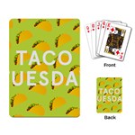 Bread Taco Tuesday Playing Card Back