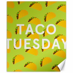 Bread Taco Tuesday Canvas 8  X 10  by Mariart