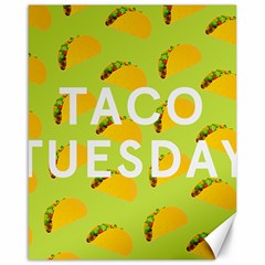 Bread Taco Tuesday Canvas 16  X 20   by Mariart