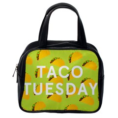 Bread Taco Tuesday Classic Handbags (one Side) by Mariart