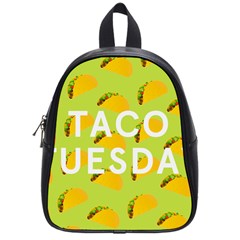 Bread Taco Tuesday School Bags (small)  by Mariart