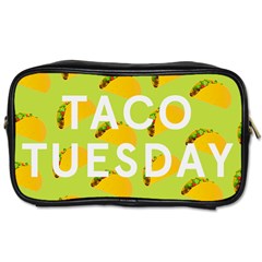 Bread Taco Tuesday Toiletries Bags 2-side by Mariart