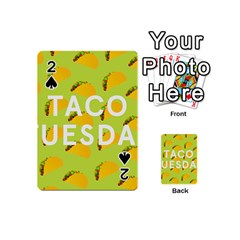 Bread Taco Tuesday Playing Cards 54 (mini)  by Mariart