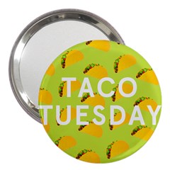 Bread Taco Tuesday 3  Handbag Mirrors by Mariart