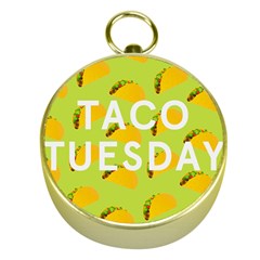 Bread Taco Tuesday Gold Compasses by Mariart