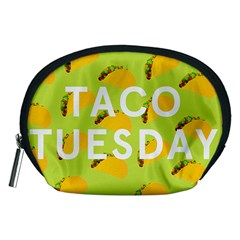 Bread Taco Tuesday Accessory Pouches (medium)  by Mariart