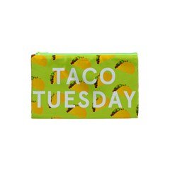 Bread Taco Tuesday Cosmetic Bag (xs) by Mariart