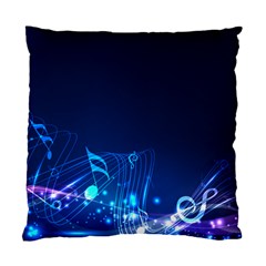 Abstract Musical Notes Purple Blue Standard Cushion Case (one Side) by Mariart