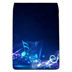 Abstract Musical Notes Purple Blue Flap Covers (l)  by Mariart