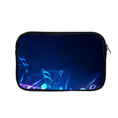 Abstract Musical Notes Purple Blue Apple Macbook Pro 13  Zipper Case