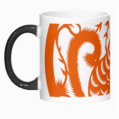 Chinese Zodiac Dog Star Orange Morph Mugs by Mariart