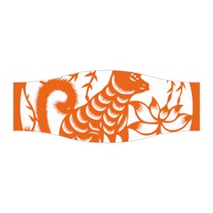 Chinese Zodiac Dog Star Orange Stretchable Headband