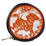 Chinese Zodiac Horoscope Horse Zhorse Star Orangeicon Mini Makeup Bags Back