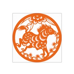 Chinese Zodiac Horoscope Horse Zhorse Star Orangeicon Satin Bandana Scarf by Mariart