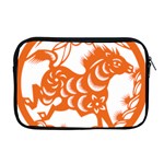 Chinese Zodiac Horoscope Horse Zhorse Star Orangeicon Apple MacBook Pro 17  Zipper Case Front