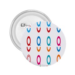 Circle Polka Bubbles Red Blue Green Blur Pink Orange 2 25  Buttons by Mariart