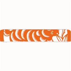 Chinese Zodiac Horoscope Rabbit Star Orange Small Bar Mats