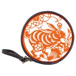 Chinese Zodiac Horoscope Rabbit Star Orange Classic 20-CD Wallets Front