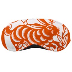 Chinese Zodiac Horoscope Rabbit Star Orange Sleeping Masks