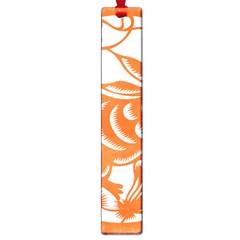 Chinese Zodiac Horoscope Rabbit Star Orange Large Book Marks