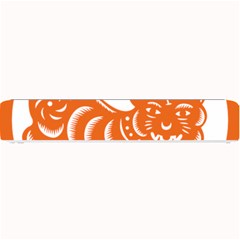 Chinese Zodiac Signs Tiger Star Orangehoroscope Small Bar Mats by Mariart