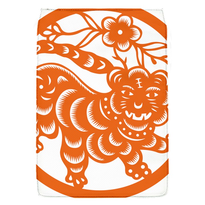 Chinese Zodiac Signs Tiger Star Orangehoroscope Flap Covers (S) 