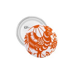 Chinese Zodiac Horoscope Zhen Icon Star Orangechicken 1 75  Buttons by Mariart