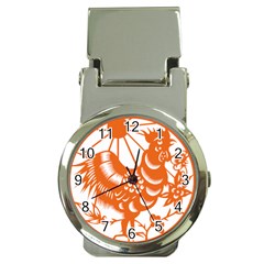 Chinese Zodiac Horoscope Zhen Icon Star Orangechicken Money Clip Watches by Mariart