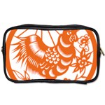 Chinese Zodiac Horoscope Zhen Icon Star Orangechicken Toiletries Bags Front