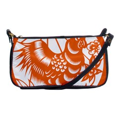 Chinese Zodiac Horoscope Zhen Icon Star Orangechicken Shoulder Clutch Bags by Mariart