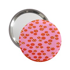 Distance Absence Sea Holes Polka Dot Line Circle Orange Chevron Wave 2 25  Handbag Mirrors by Mariart