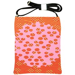 Distance Absence Sea Holes Polka Dot Line Circle Orange Chevron Wave Shoulder Sling Bags by Mariart