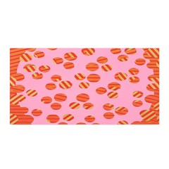 Distance Absence Sea Holes Polka Dot Line Circle Orange Chevron Wave Satin Wrap by Mariart