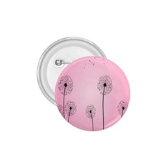 Flower Back Pink Sun Fly 1 75  Buttons by Mariart