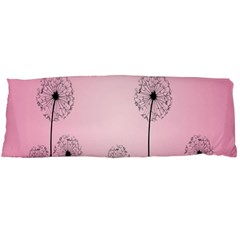 Flower Back Pink Sun Fly Body Pillow Case (dakimakura) by Mariart