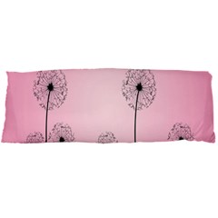 Flower Back Pink Sun Fly Body Pillow Case Dakimakura (two Sides) by Mariart