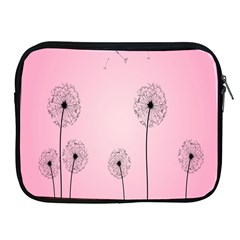 Flower Back Pink Sun Fly Apple Ipad 2/3/4 Zipper Cases by Mariart