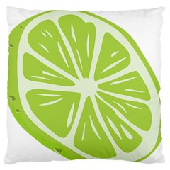 Gerald Lime Green Standard Flano Cushion Case (one Side) by Mariart