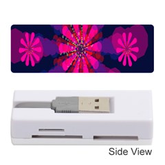 Flower Red Pink Purple Star Sunflower Memory Card Reader (stick)  by Mariart