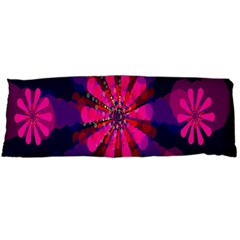 Flower Red Pink Purple Star Sunflower Body Pillow Case (dakimakura) by Mariart