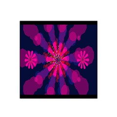 Flower Red Pink Purple Star Sunflower Satin Bandana Scarf by Mariart