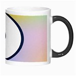 Illustrated Circle Round Polka Rainbow Morph Mugs Right