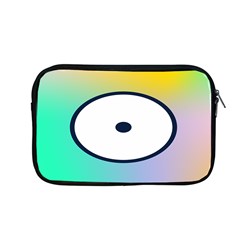 Illustrated Circle Round Polka Rainbow Apple Macbook Pro 13  Zipper Case by Mariart