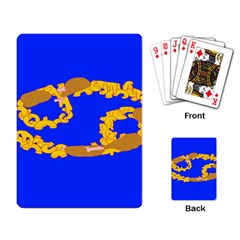 Illustrated 69 Blue Yellow Star Zodiac Playing Card by Mariart