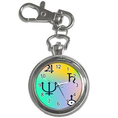 Illustrated Zodiac Star Key Chain Watches by Mariart