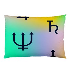 Illustrated Zodiac Star Pillow Case by Mariart