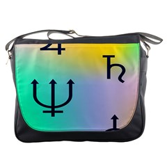 Illustrated Zodiac Star Messenger Bags