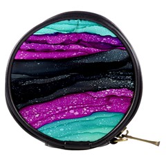 Green Pink Purple Black Stone Mini Makeup Bags by Mariart