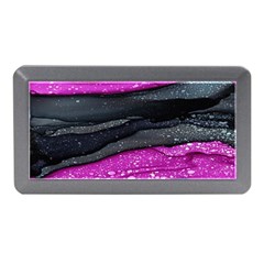 Green Pink Purple Black Stone Memory Card Reader (mini) by Mariart