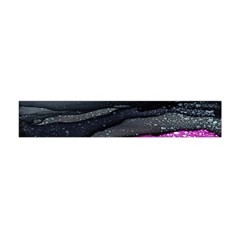 Green Pink Purple Black Stone Flano Scarf (mini) by Mariart